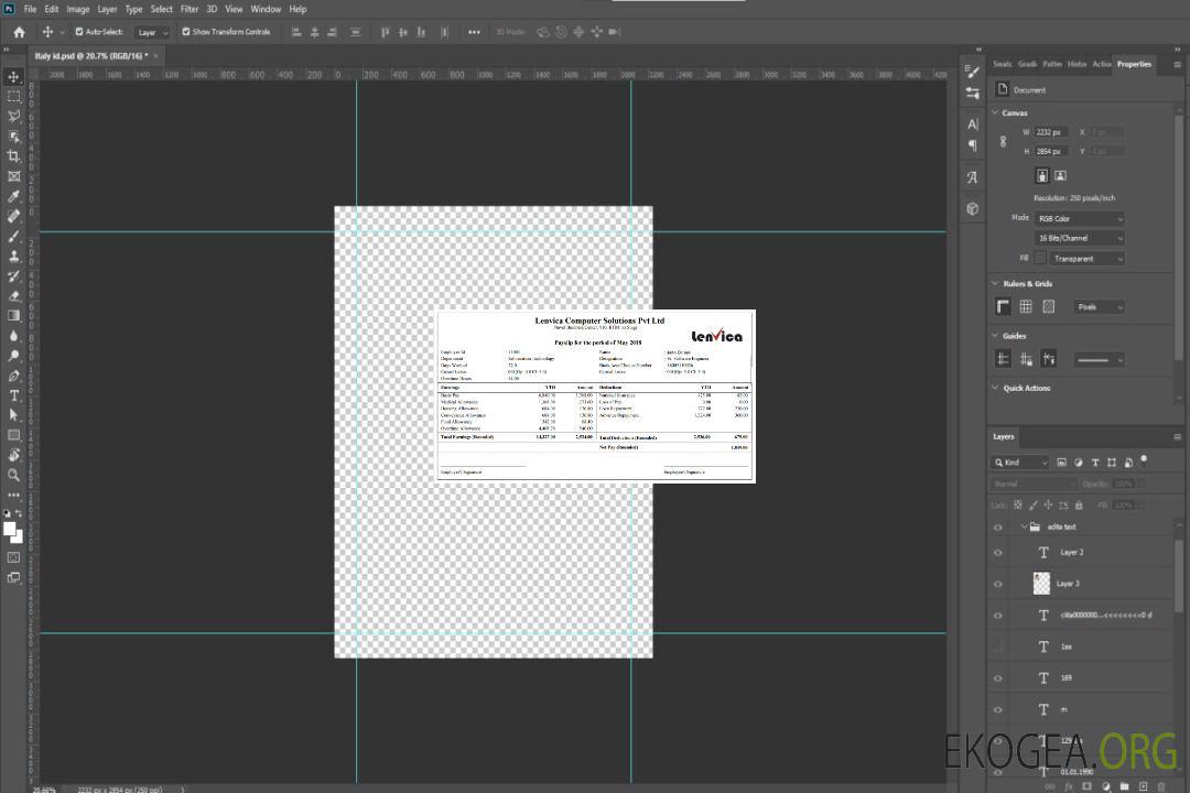 Fiche de paie LENVICA Computer Solutions Pvt Ltd aux formats Word et PDF template Fiche de paie LENVICA Computer Solutions Pvt Ltd aux formats Word et PDF template
